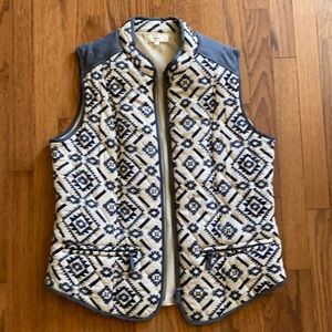 Quilted Aztec Vest